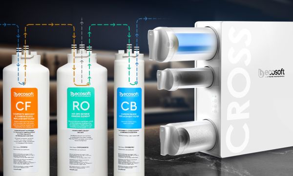 Osmoseur CROSS 90 Ecosoft : Filtration haute performance