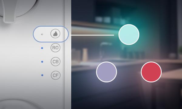 Osmoseur CROSS 90 Ecosoft : Indication intelligente